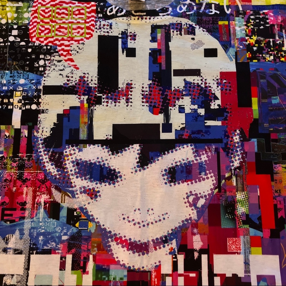 Omocat Glitch Boy Game Over All Over Print Anime Omori Large Rare 2015